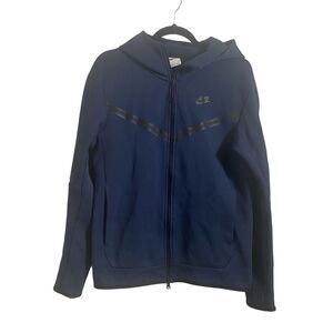 Nike Sportswear Tech Fleece Full Zip Men's Hoodie Navy S Performance Athletic